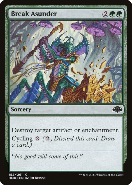 MTG Card Title: Break Asunder DMR/152