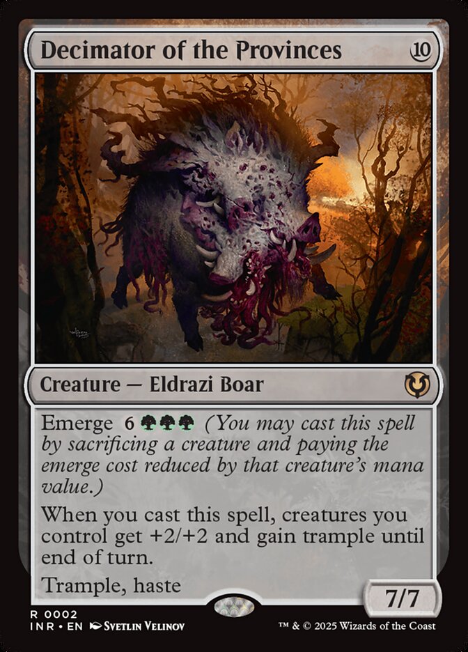 MTG Card Title: Decimator of the Provinces INR/2