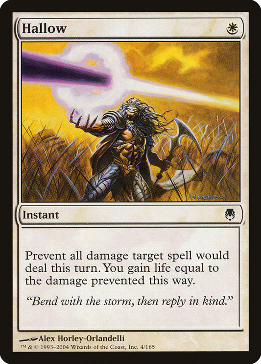 MTG Card Title: Hallow DST/4