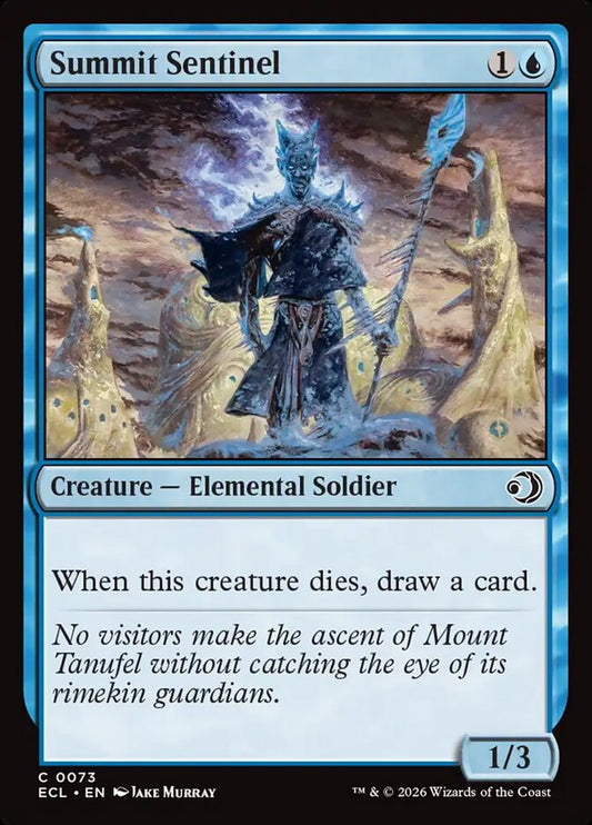 MTG Card Title: Summit Sentinel ECL/73
