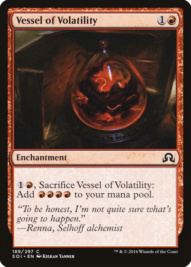 MTG Card Title: Vessel of Volatility SOI/189