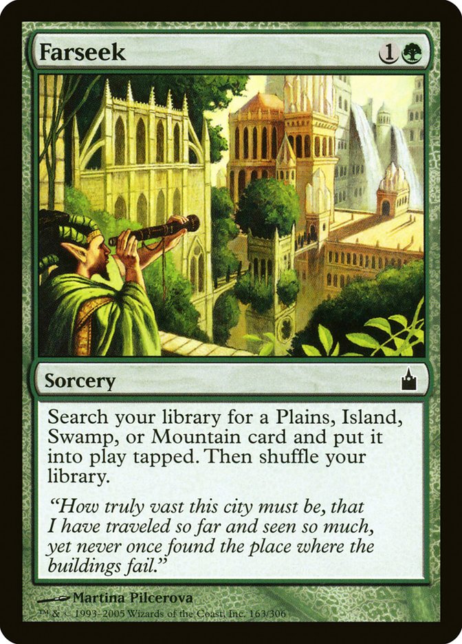 MTG Card Title: Farseek RAV/163