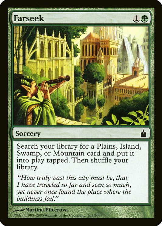 MTG Card Title: Farseek RAV/163