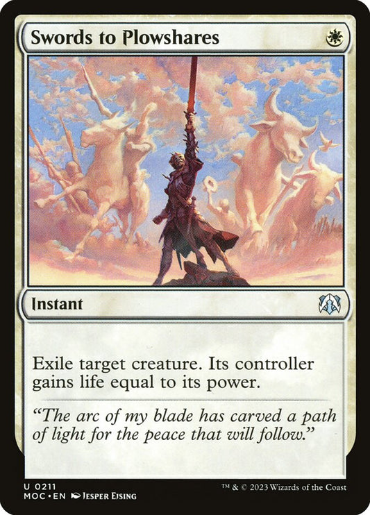MTG Card Title: Swords to Plowshares MOC/211