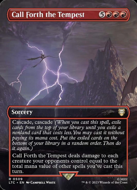 MTG Card Title: Call Forth the Tempest LTC/509