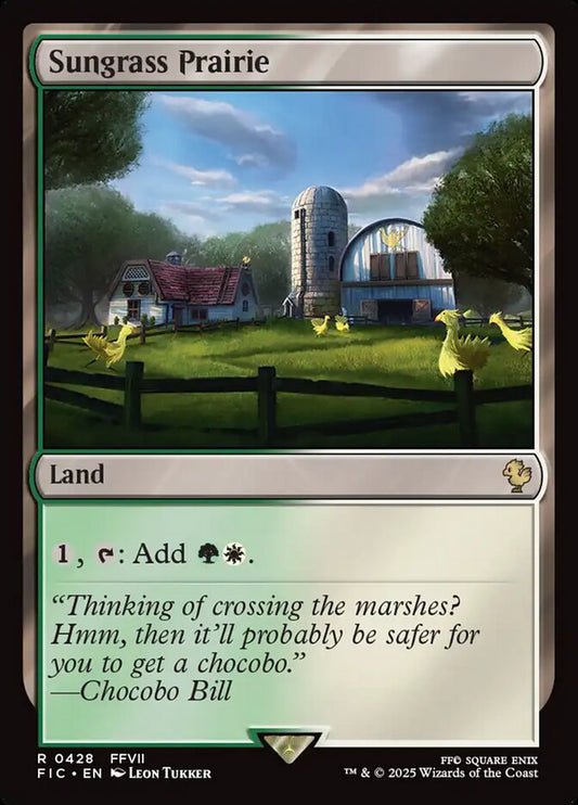 MTG Card Title: Sungrass Prairie FIC/428