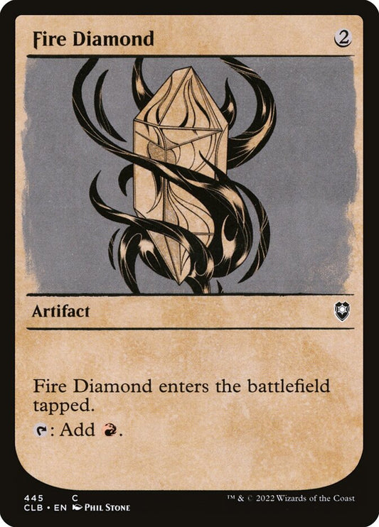 MTG Card Title: Fire Diamond CLB/445