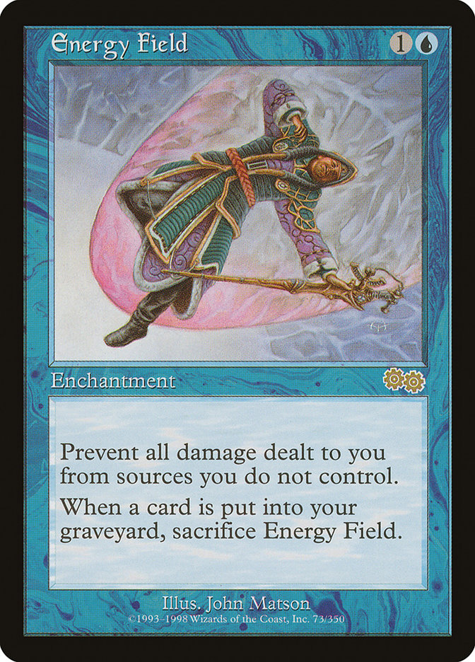 MTG Card Title: Energy Field USG/73