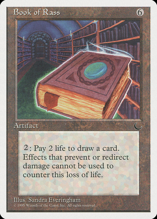 MTG Card Title: Book of Rass CHR/95