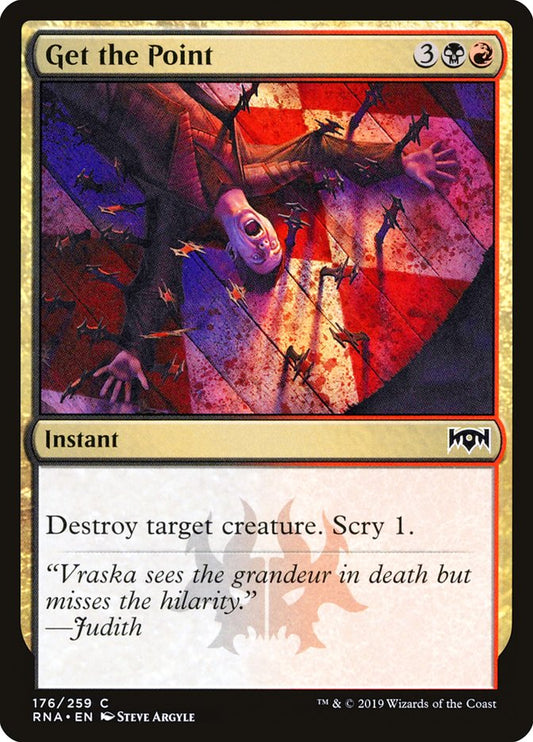 MTG Card Title: Get the Point RNA/176