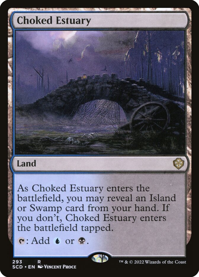 MTG Card Title: Choked Estuary SCD/293