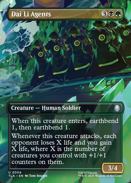 MTG Card Title: Dai Li Agents TLA/306