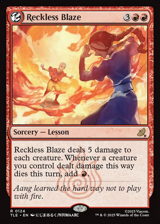 MTG Card Title: Reckless Blaze TLE/124