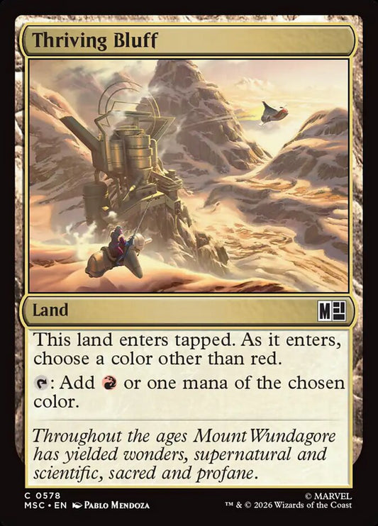 MTG Card Title: Thriving Bluff MSC/578