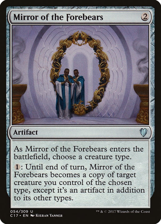 MTG Card Title: Mirror of the Forebears C17/54