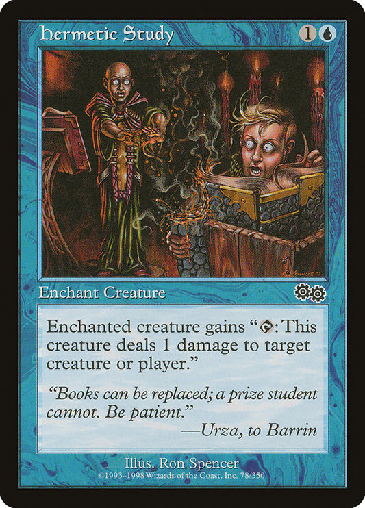 MTG Card Title: Hermetic Study USG/78