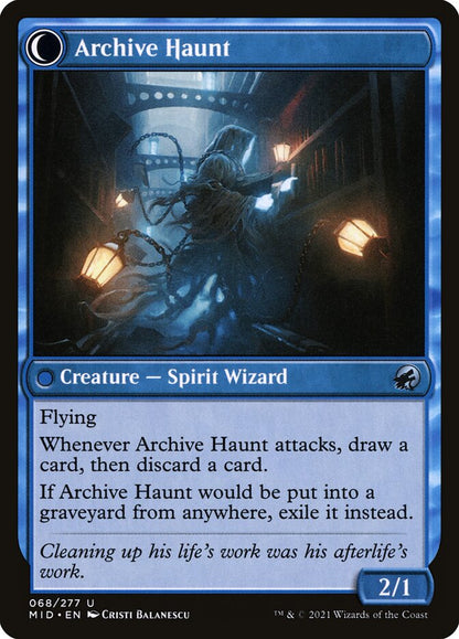 Overwhelmed Archivist // Archive Haunt MID/68