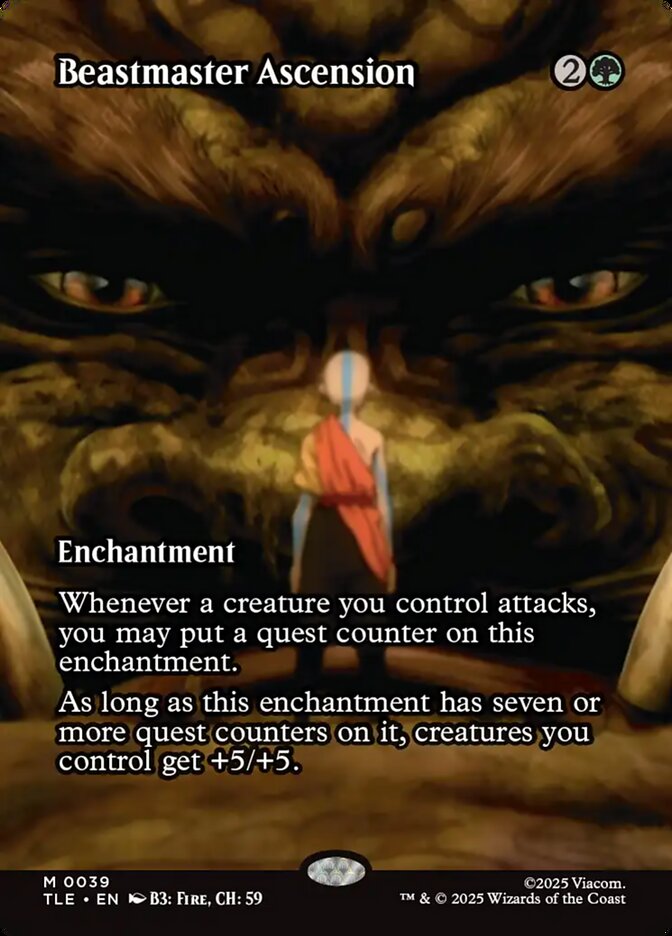 MTG Card Title: Beastmaster Ascension TLE/39
