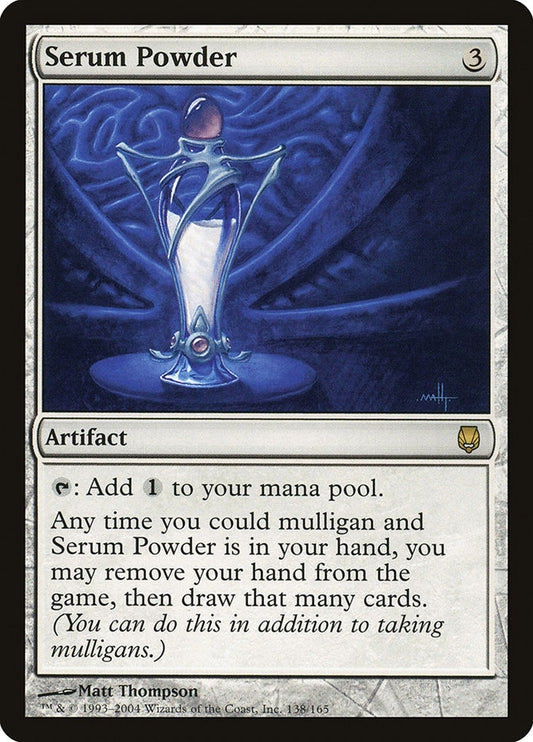 MTG Card Title: Serum Powder DST/138