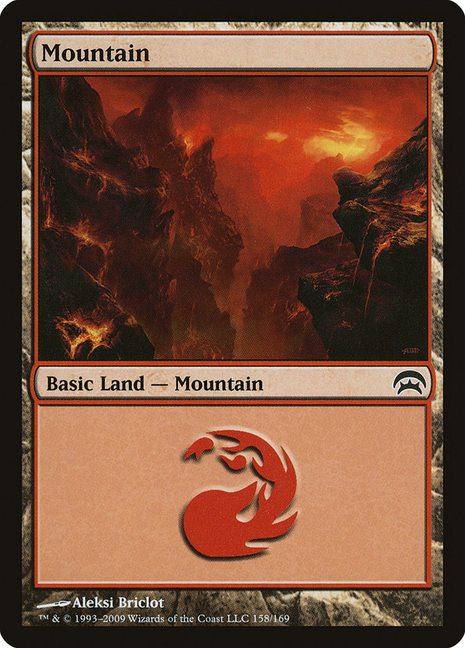 MTG Card Title: Mountain HOP/158