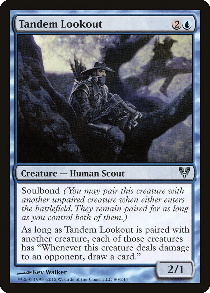 MTG Card Title: Tandem Lookout AVR/80