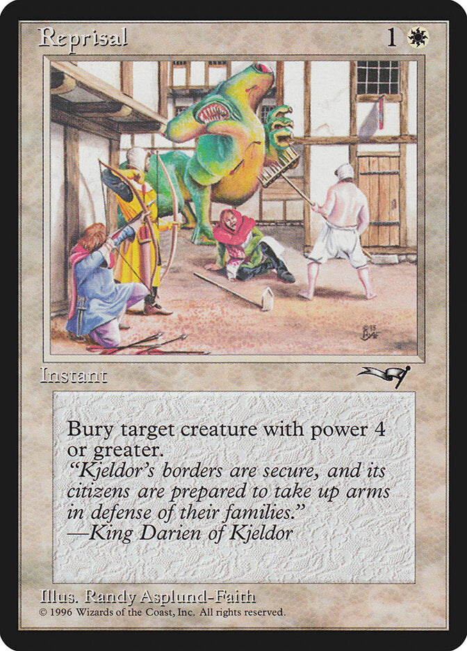 MTG Card Title: Reprisal ALL/13b