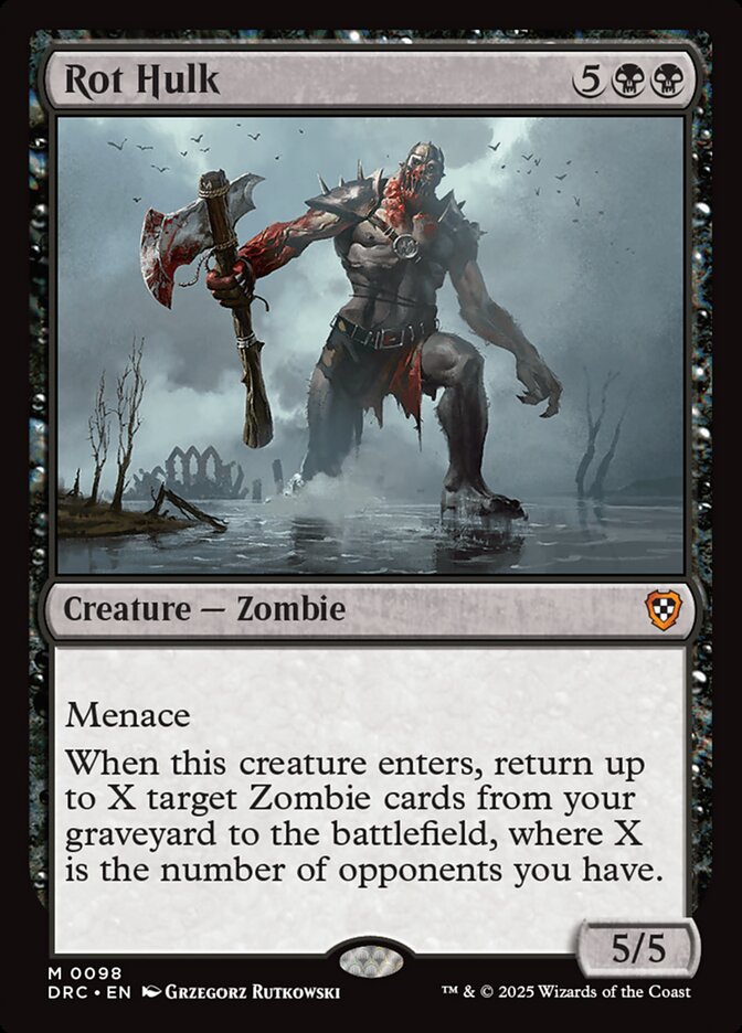 MTG Card Title: Rot Hulk DRC/98