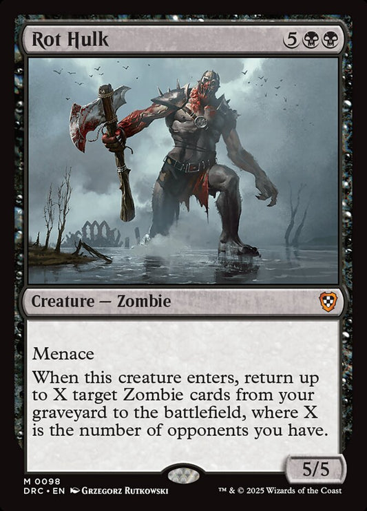 MTG Card Title: Rot Hulk DRC/98