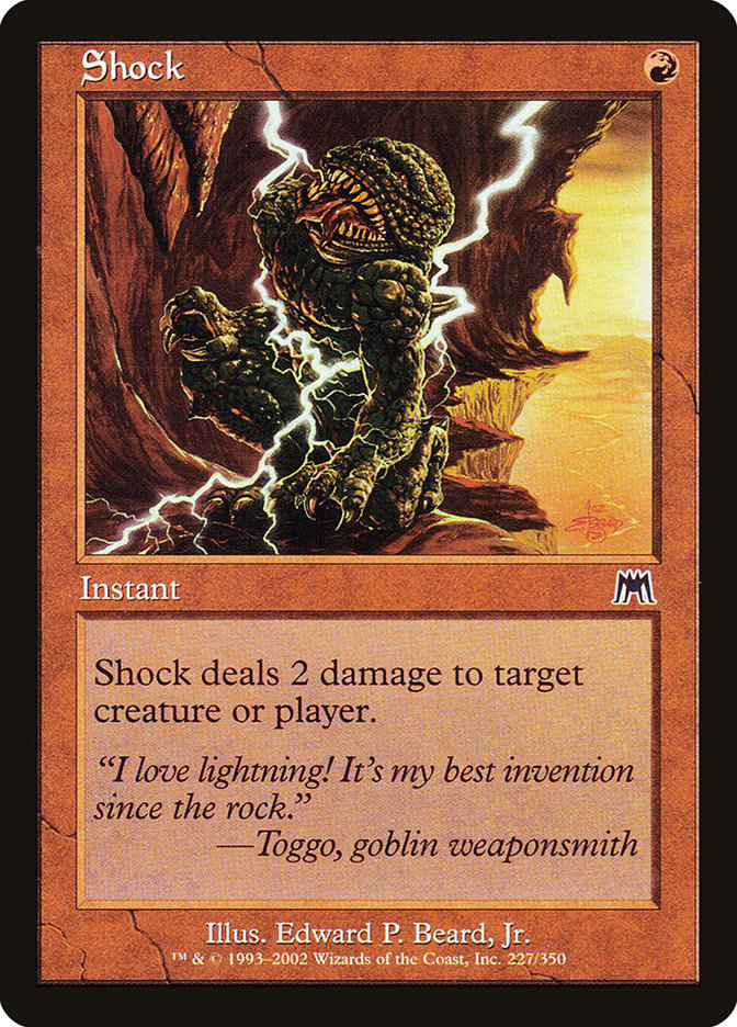 MTG Card Title: Shock ONS/227