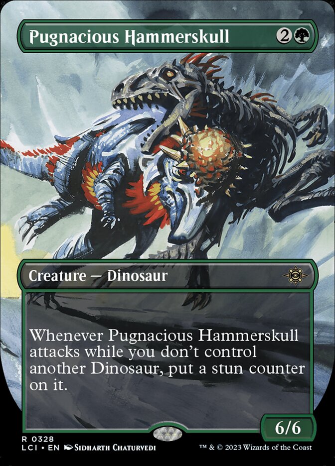 MTG Card Title: Pugnacious Hammerskull LCI/328