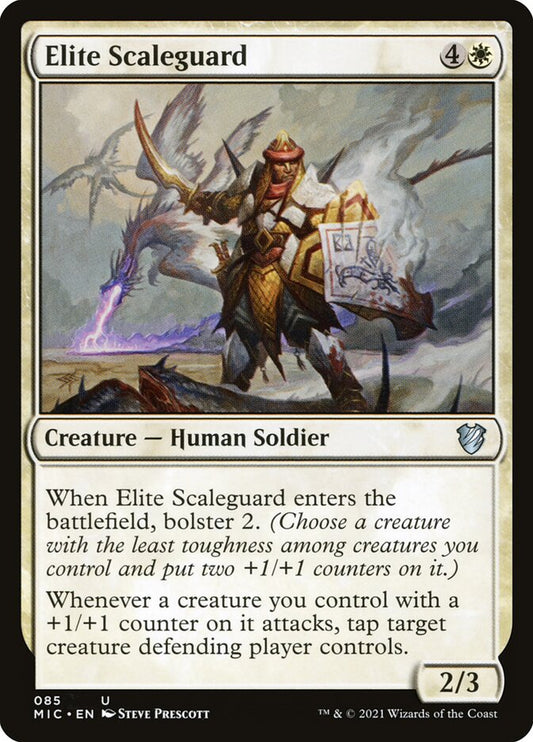MTG Card Title: Elite Scaleguard MIC/85