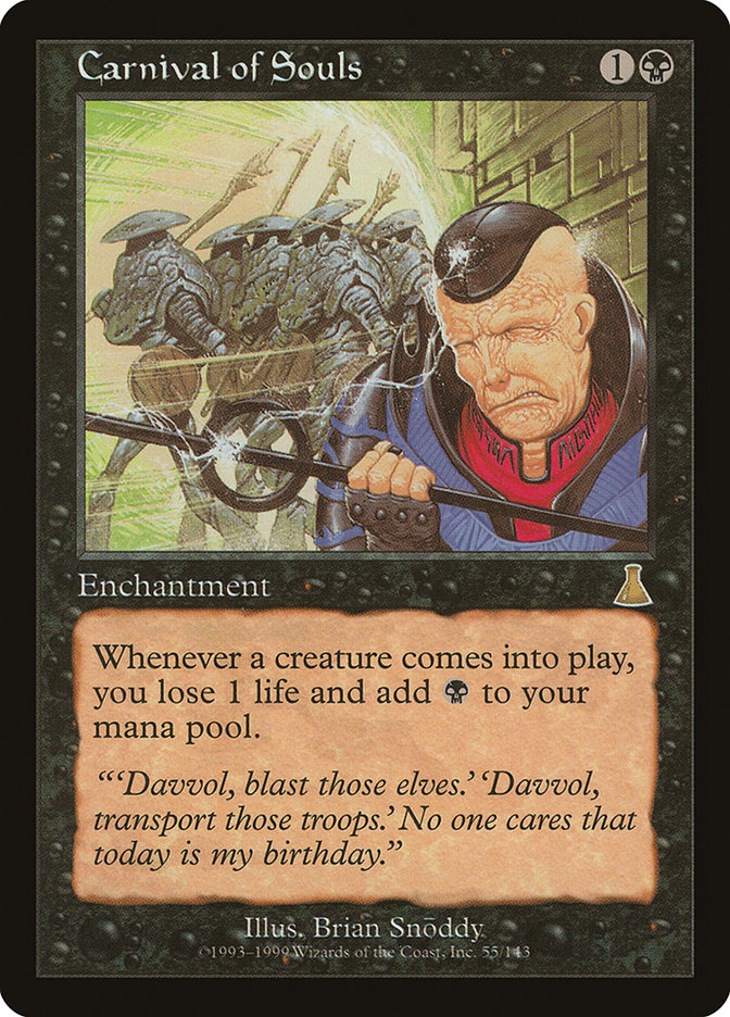 MTG Card Title: Carnival of Souls UDS/55