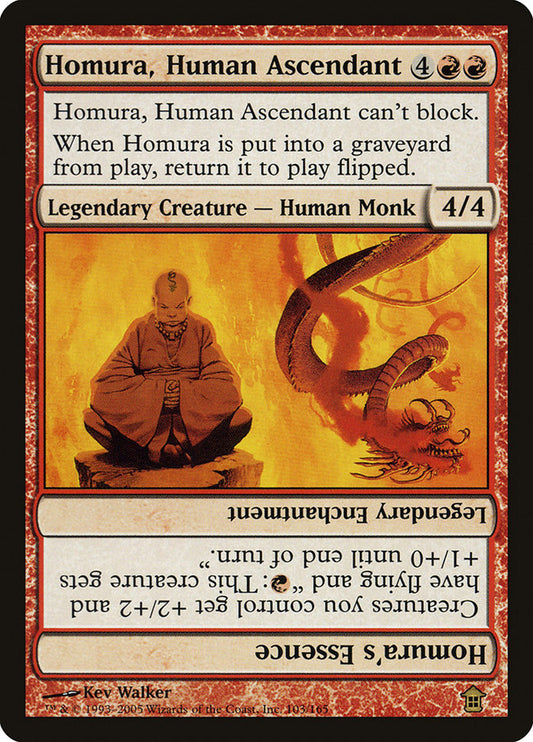 MTG Card Title: Homura, Human Ascendant // Homura's Essence SOK/103