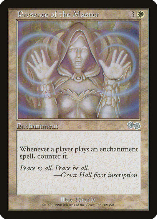 MTG Card Title: Presence of the Master USG/32