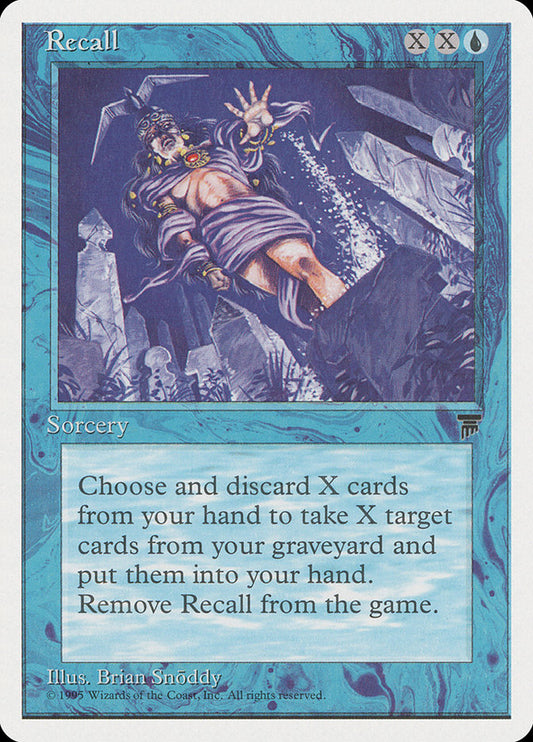 MTG Card Title: Recall CHR/24