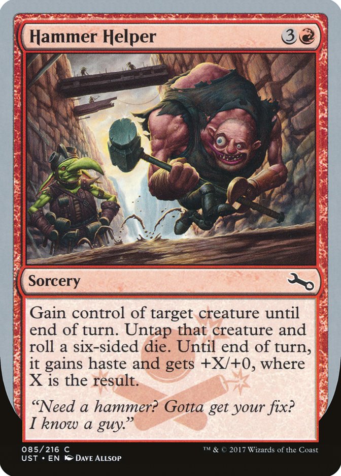 MTG Card Title: Hammer Helper UST/85