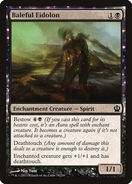 MTG Card Title: Baleful Eidolon THS/78