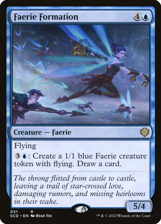 MTG Card Title: Faerie Formation SCD/51