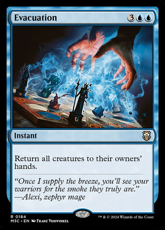 MTG Card Title: Evacuation M3C/184