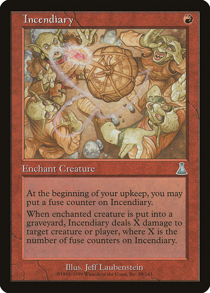 MTG Card Title: Incendiary UDS/89