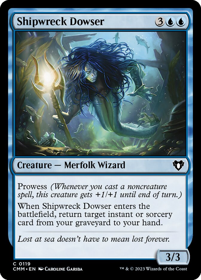 MTG Card Title: Shipwreck Dowser CMM/119
