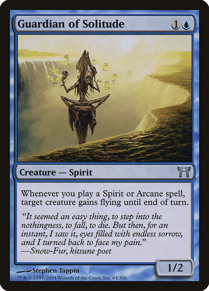 MTG Card Title: Guardian of Solitude CHK/64