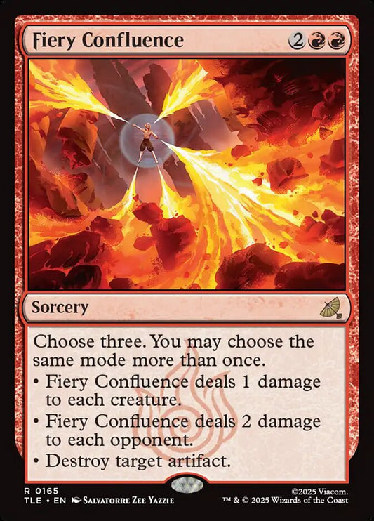 MTG Card Title: Fiery Confluence TLE/165
