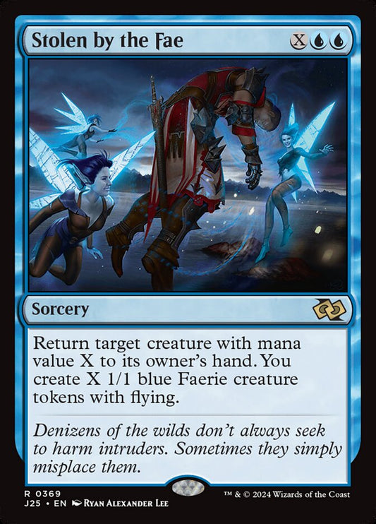 MTG Card Title: Stolen by the Fae J25/369