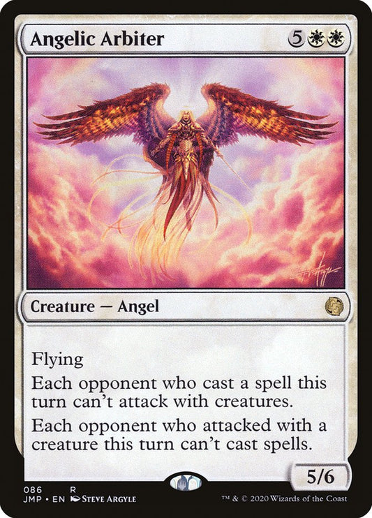 MTG Card Title: Angelic Arbiter JMP/86