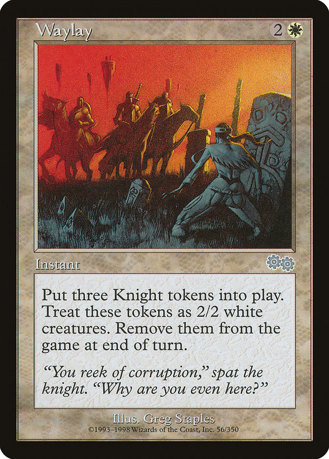 MTG Card Title: Waylay USG/56