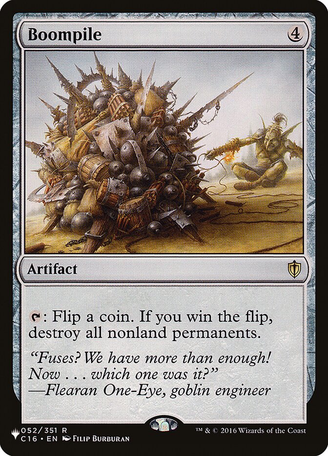 MTG Card Title: Boompile PLST/C16-52