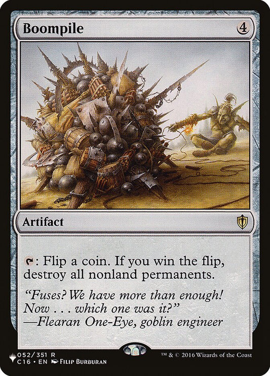 MTG Card Title: Boompile PLST/C16-52