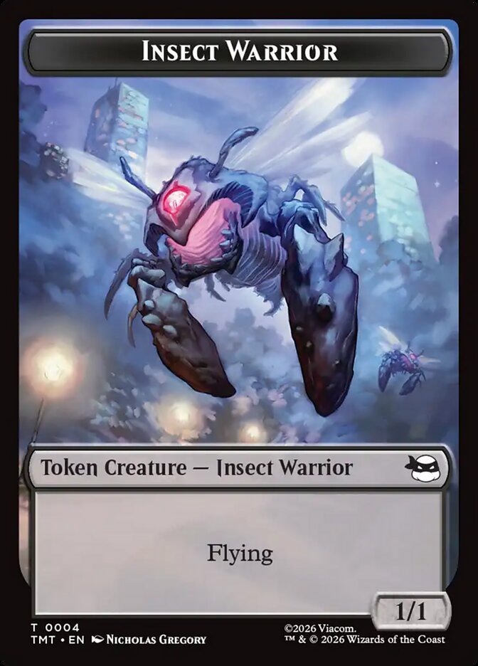 MTG Card Title: Insect Warrior TTMT/4