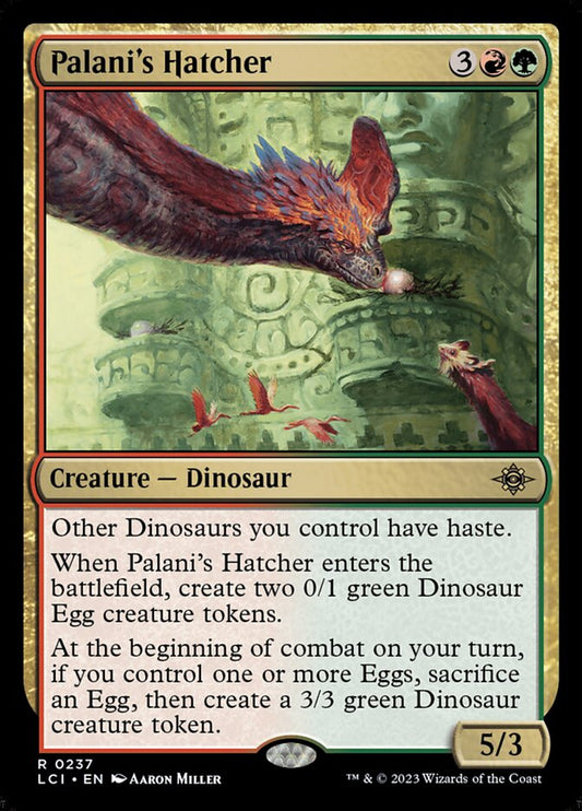 MTG Card Title: Palani's Hatcher LCI/237
